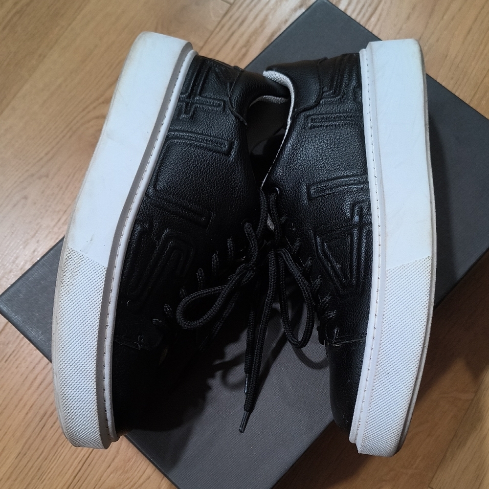 Cesare Paciotti Black and White Sneakers - Picture 6 of 7